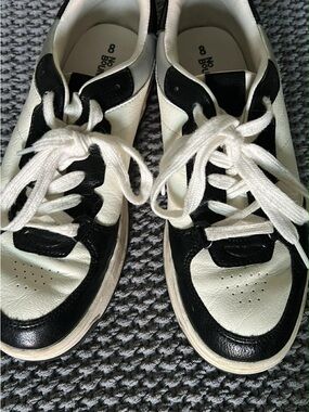 No Boundaries Black and White Women's Sneakers